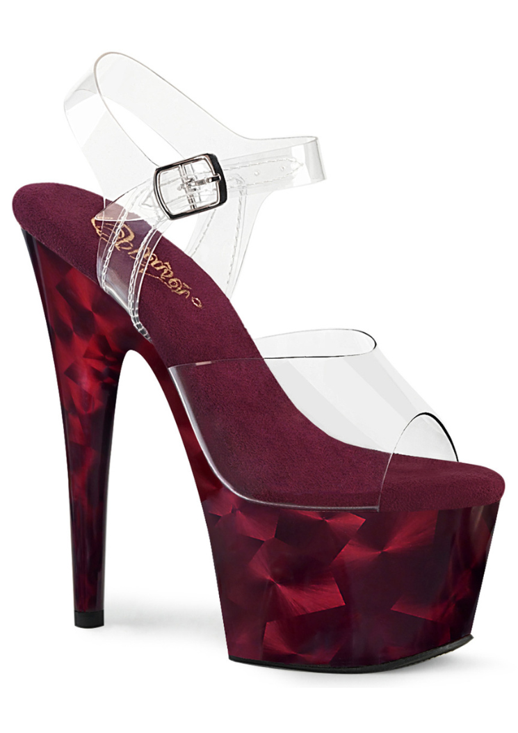 Adore 708MPP - 7 inch - Clear/Burgundy