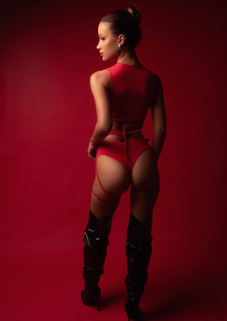 Top Evelyn - Rouge