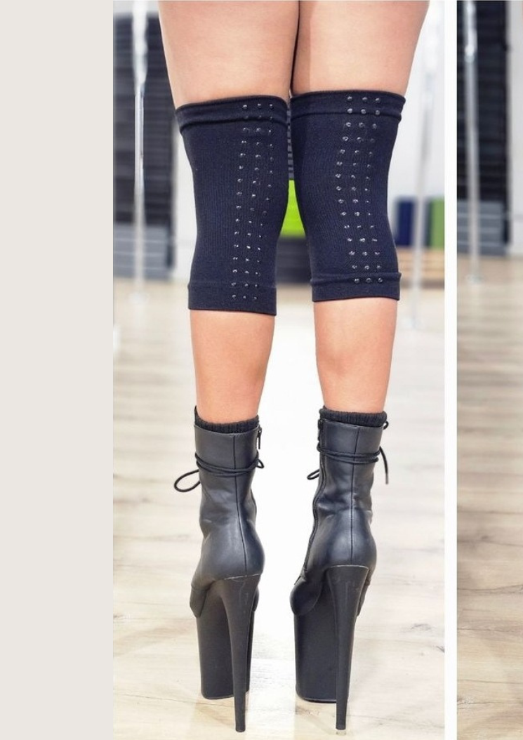 Genouillères Gel silicone - Noir