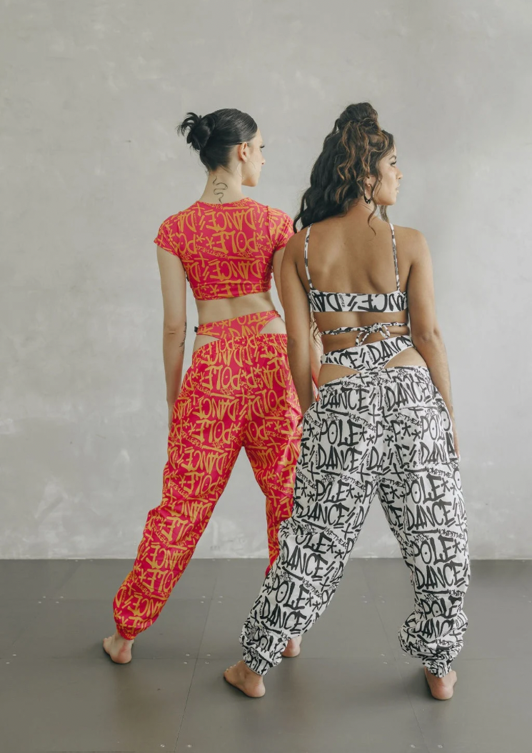 Pantalon Dai - Street Blanc/Noir