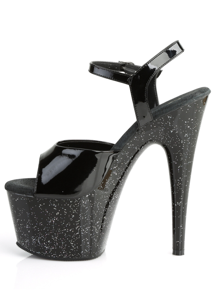 Adore 709MG - 7 inch - Black / paillettes