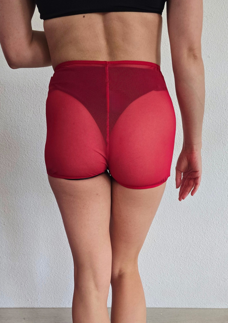 Julia short Obsession collection - Pepper Red