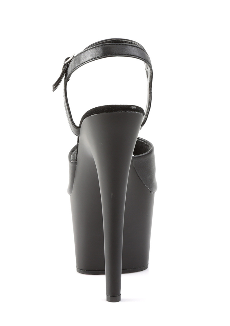 Adore 709 - 7 inch - Black faux leather