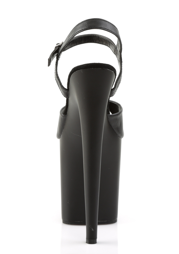 Flamingo 809 - 8 inch - Black faux leather
