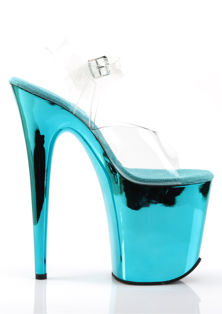 Flamingo 808 - 8 inch - Turquoise Chrome