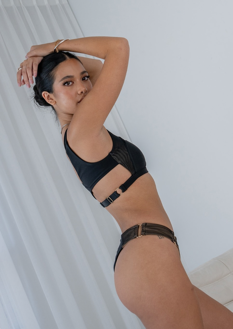 Shorty Rori - Noir&Beige