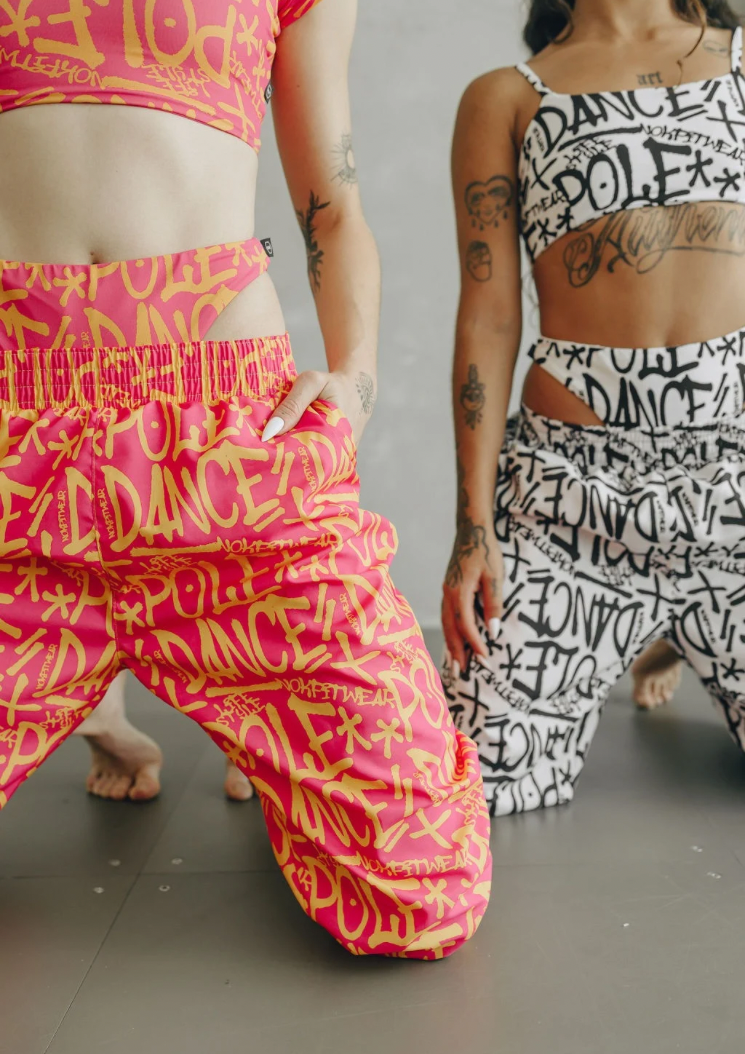 Pantalon Dai - Street Blanc/Noir