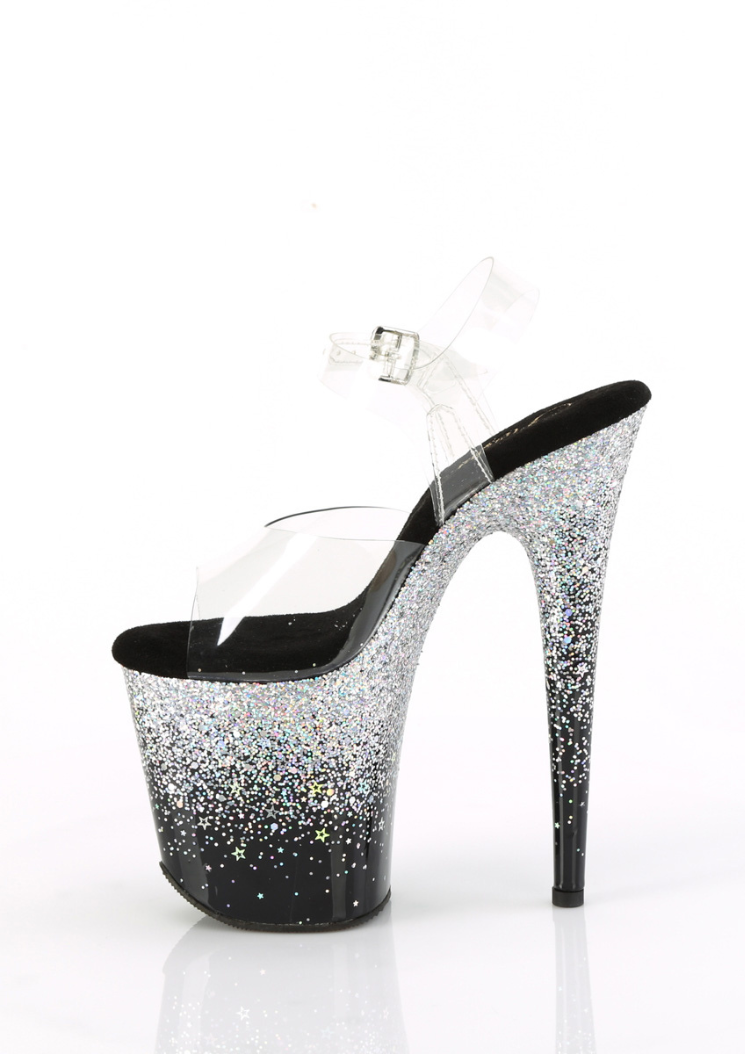 Flamingo 808SS - Black Silver Glitter