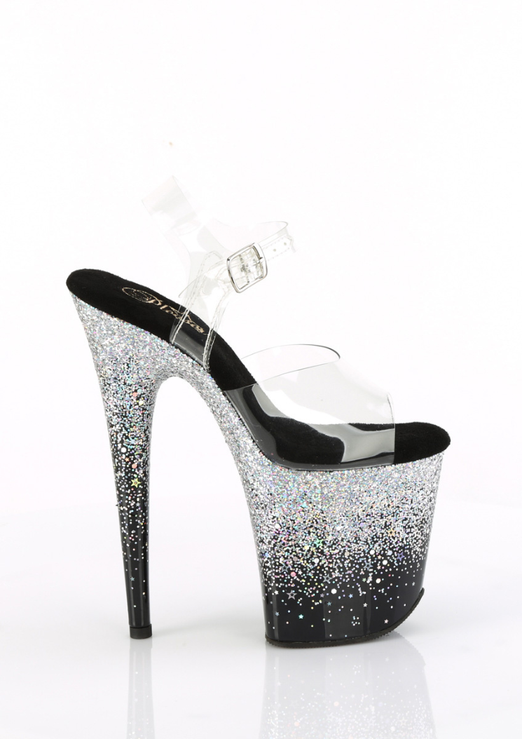 Flamingo 808SS - Black Silver Glitter