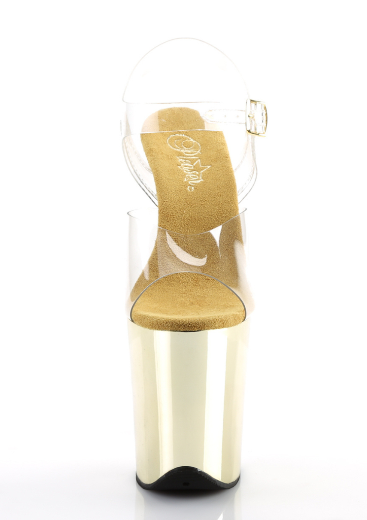 Flamingo 808 - 8 inch - Gold Chrome