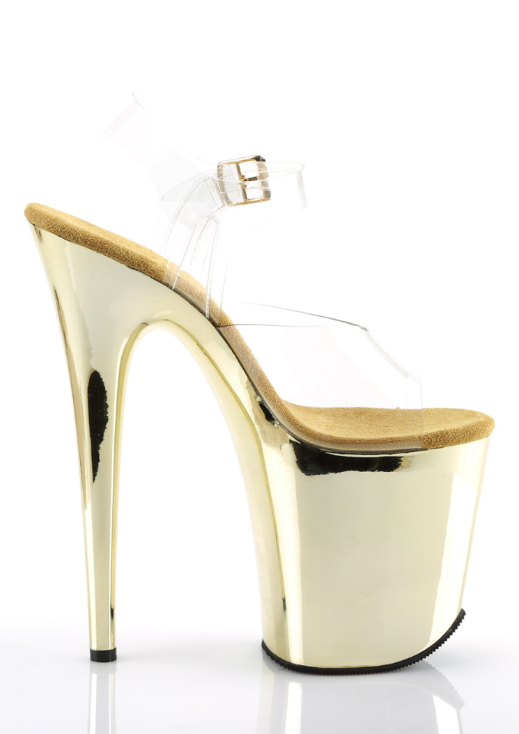Flamingo 808 - 8 inch - Gold Chrome