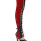 Flamingo 3027 - 8 inch - Red Faux Suede