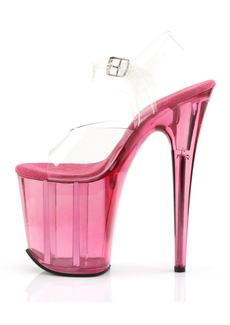 Flamingo 808T - 8 inch - Clear / Rose teinté