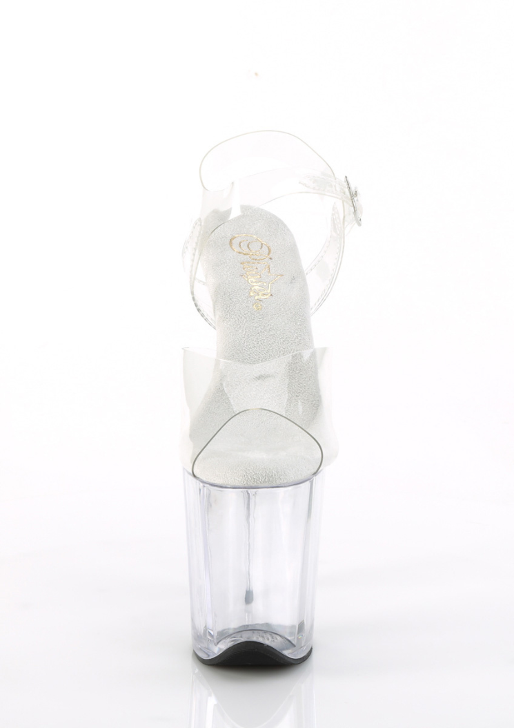 Flamingo 808 - 8 inch - Clear / Clear