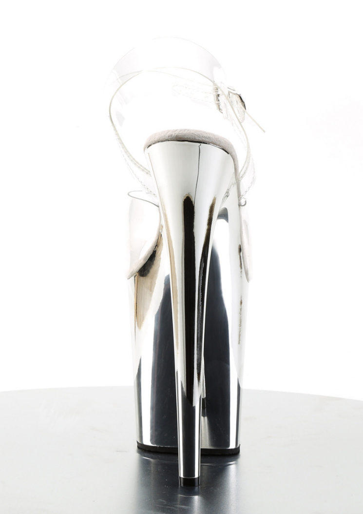 Flamingo 808 - 8 inch - Silver Chrome