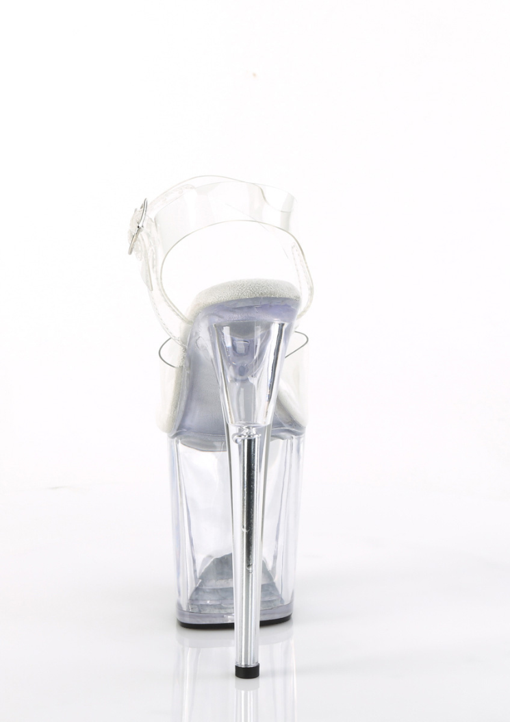 Flamingo 808 - 8 inch - Clear / Clear