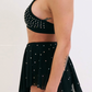 Sarah Mesh Jupe-short - Noir