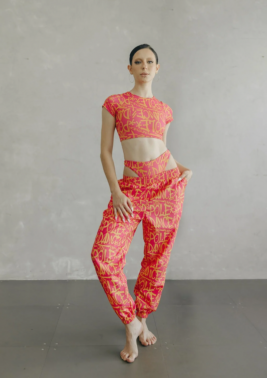Pantalon Dai - Street Rose/Orange