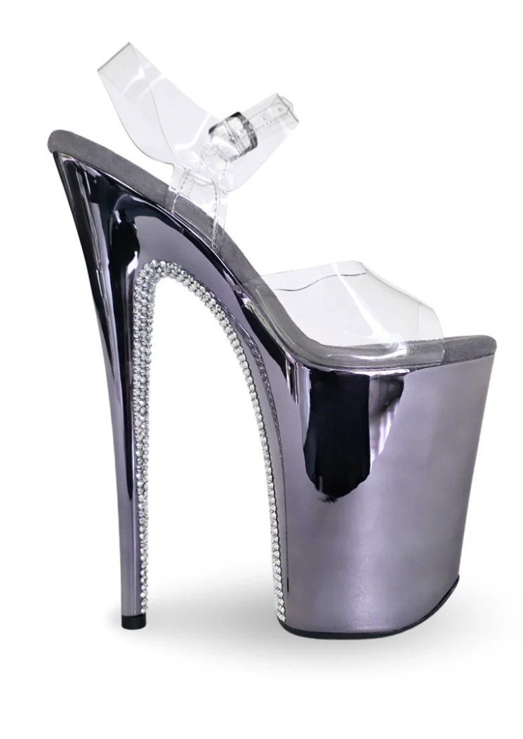 PRÉ-COMMANDE : Chrome 9inch - Purple&Grey Diamond back