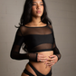 Top Agnes - Noir