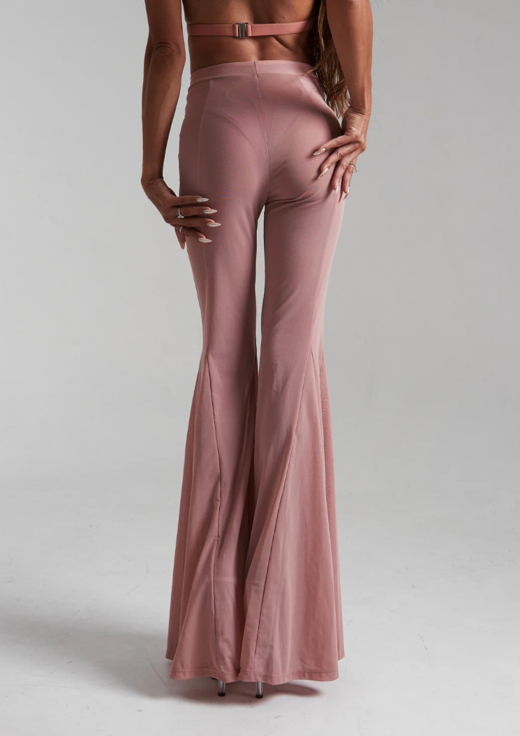 Divine Pants Moir - Rose Poudré