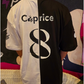 Oversize Soccer T-shirt - Noir / Blanc