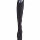 Flamingo 3014FS - 8 inch - Black Faux Suede