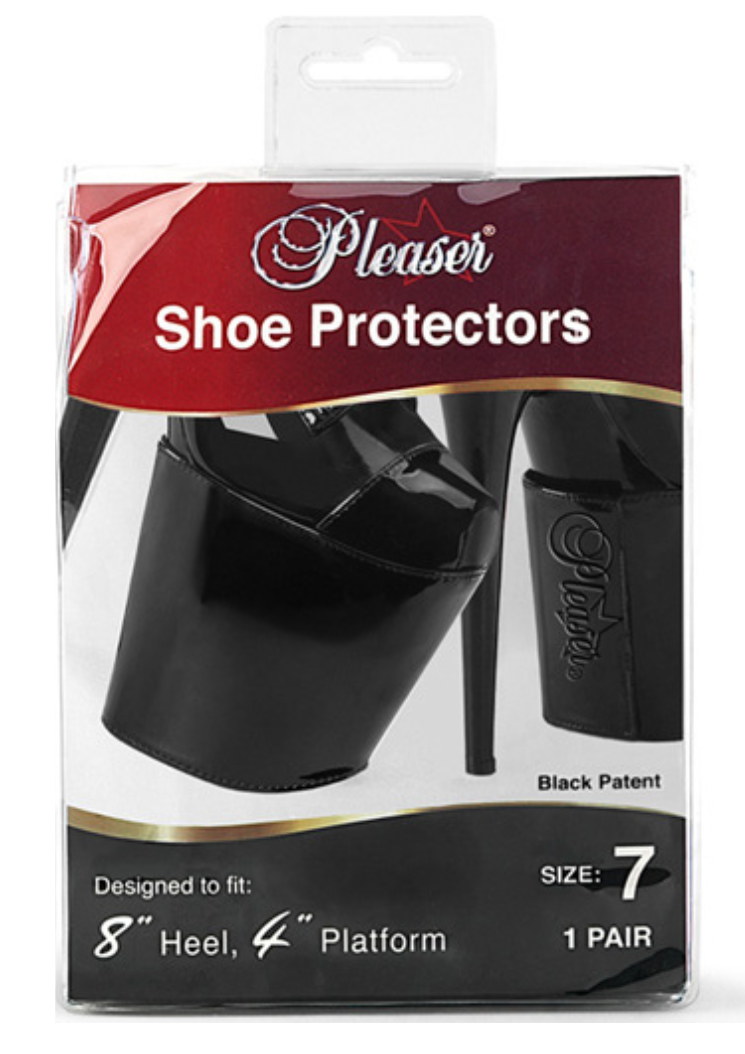 Shoe Protectors à scratch - 8 inch - Black patent