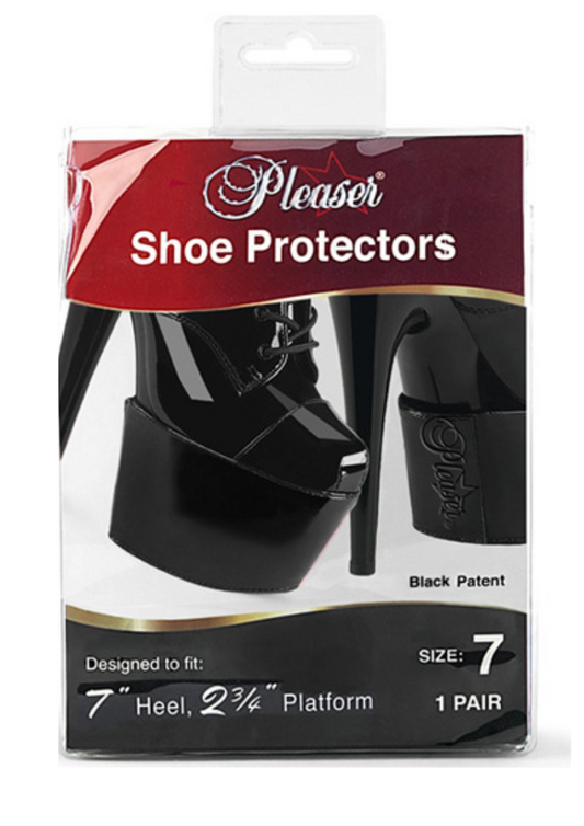 Shoe Protectors à scratch - 7 inch - Black patent