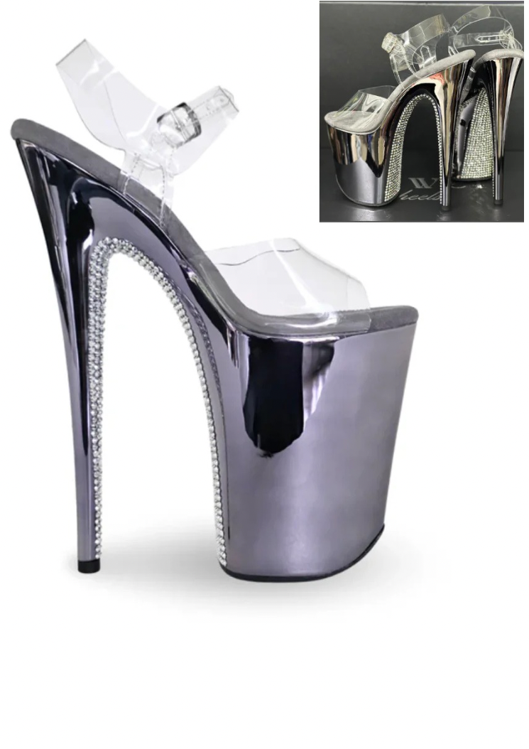 PRÉ-COMMANDE : Chrome 9inch - Purple&Grey Diamond back