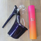 Protecteur de talons - série Standard Pleaser 8 inch - Purple Glitter