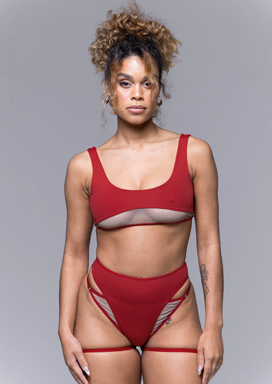 String Brazilian Obsession Collection - Pepper Red
