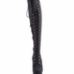 Flamingo 3014FS - 8 inch - Black Faux Suede