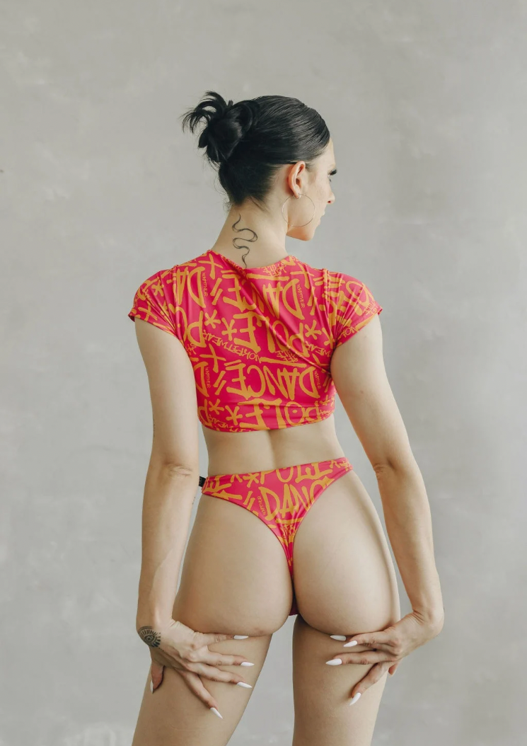 String Brazilian - Street Rose/Orange