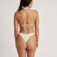 Ashley Diamante Bikini - Blanc