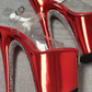 Chrome 8inch - Red Diamond Back