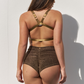 Shorty Basic Taille Haute - Gold & Black