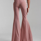 Divine Pants Moir - Rose Poudré