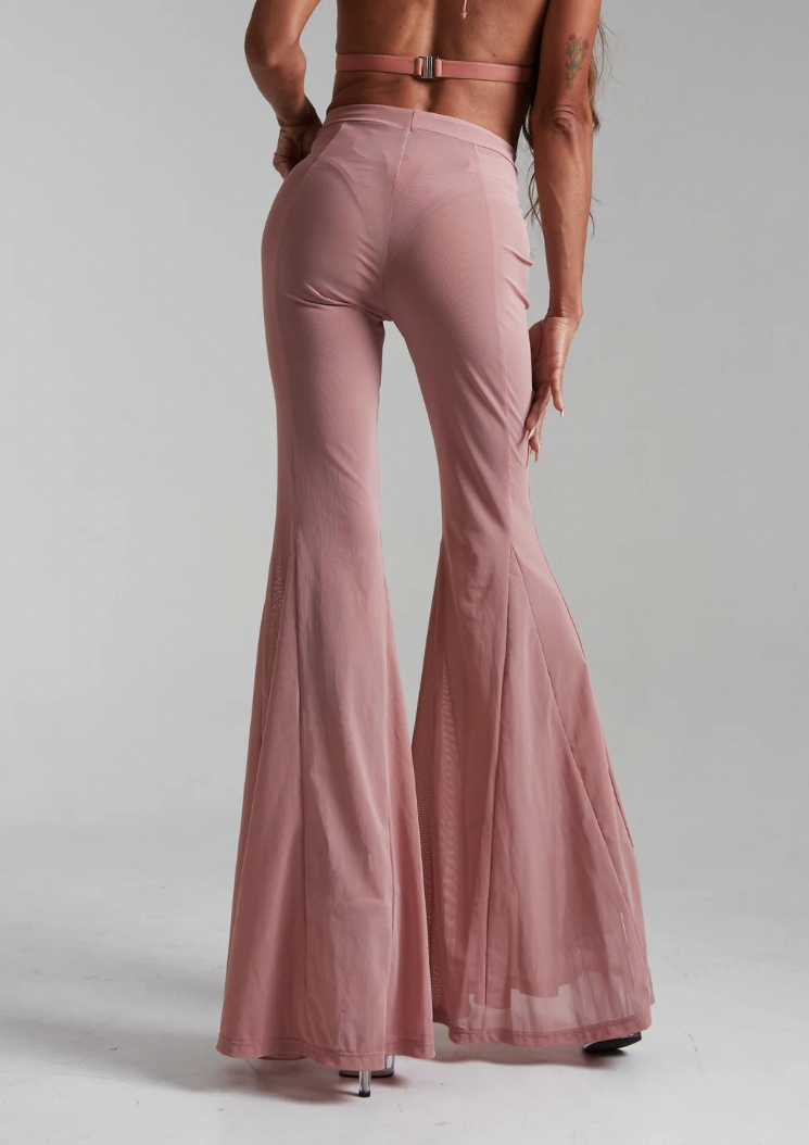 Divine Pants Moir - Rose Poudré