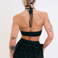 Sarah Mesh Jupe-short - Noir