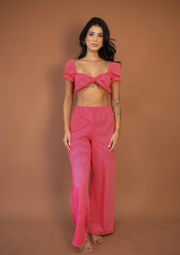 Pantalon Thaina - Vichy