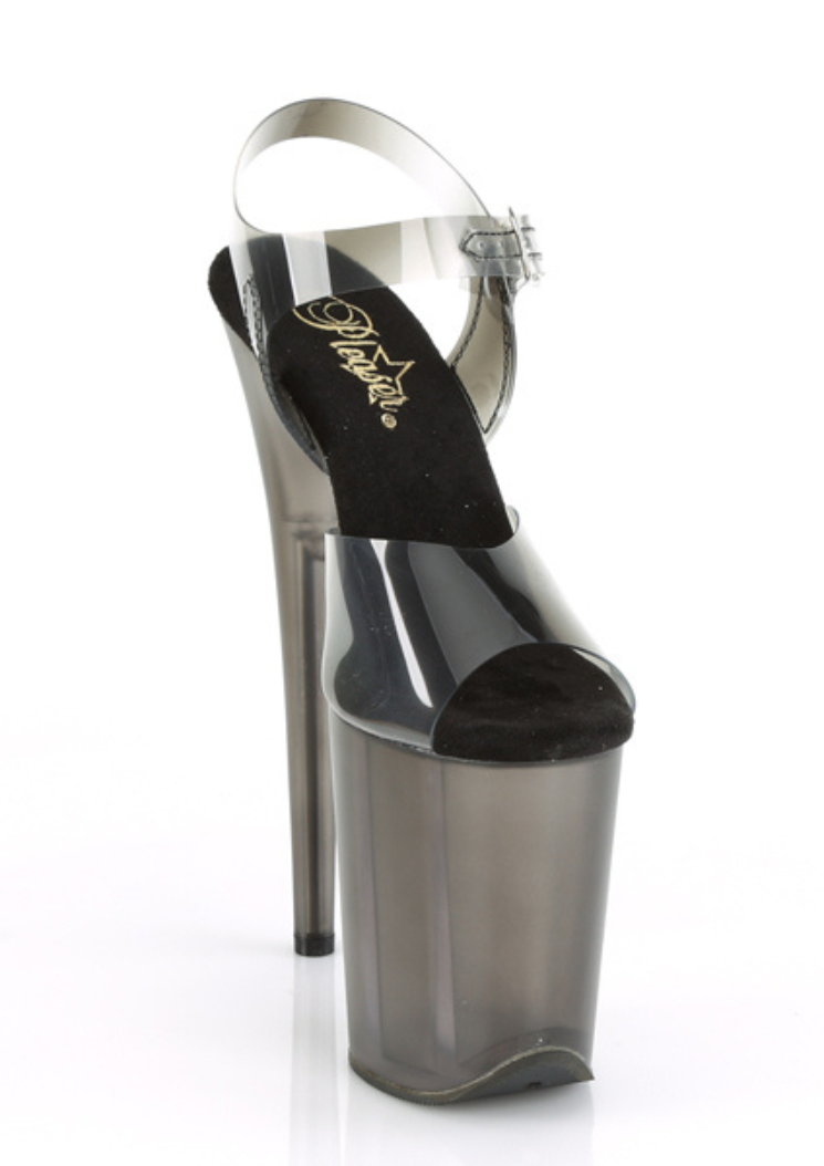 Flamingo 808N-T - 8 inch - Clear / Blk Gradient TPU/Smoke Tinted