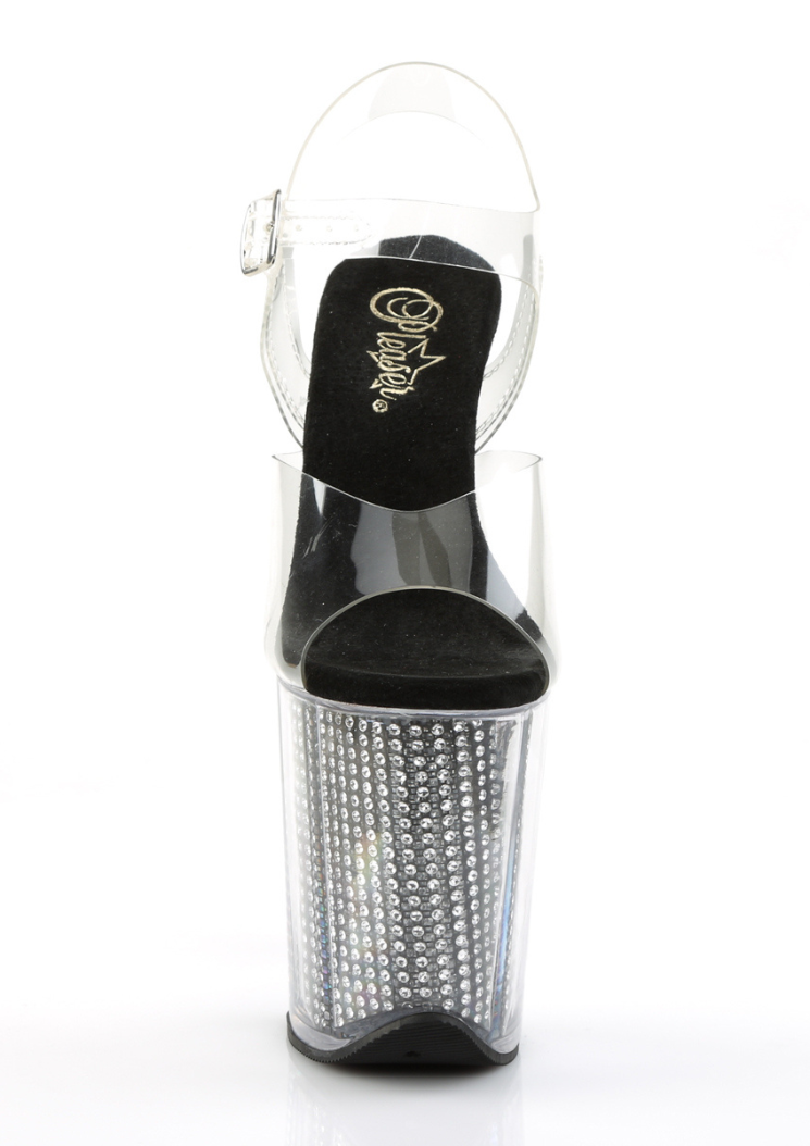 Flamingo 808SRS - 8 inch - Clear/Black