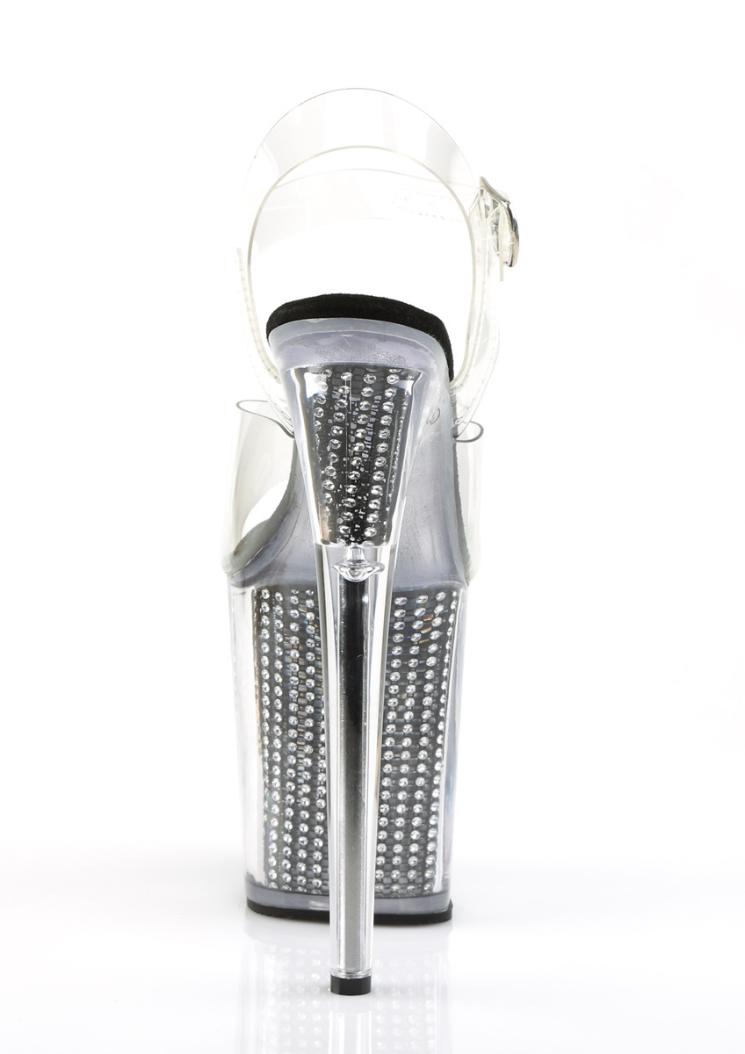 Flamingo 808SRS - 8 inch - Clear/Black