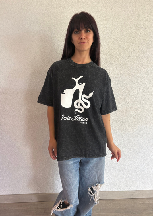 Oversize T-shirt 10yo Festival - Gris foncé