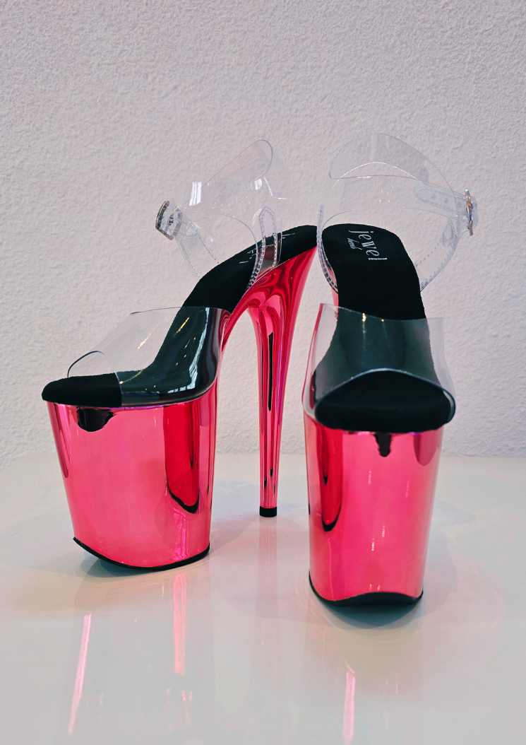 Chrome 8inch - Pink & Black