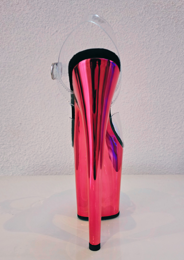 Chrome 8inch - Pink & Black