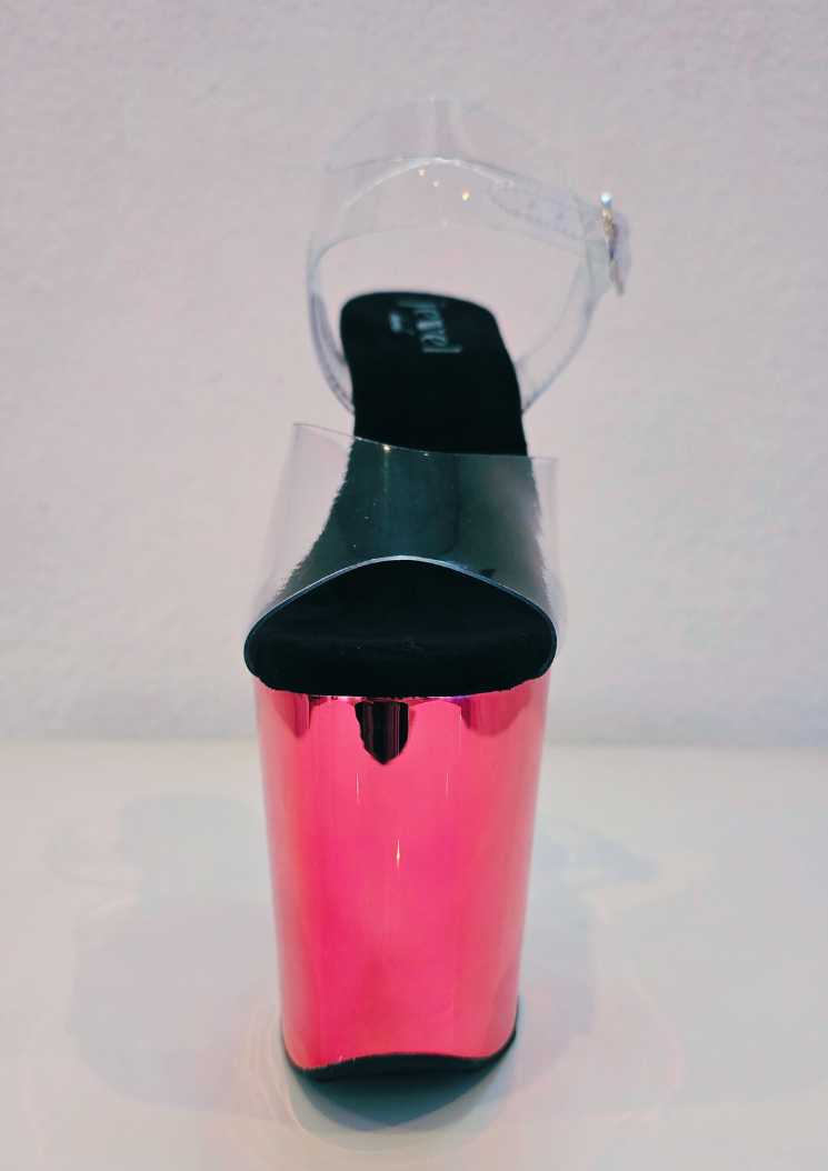 Chrome 8inch - Pink & Black