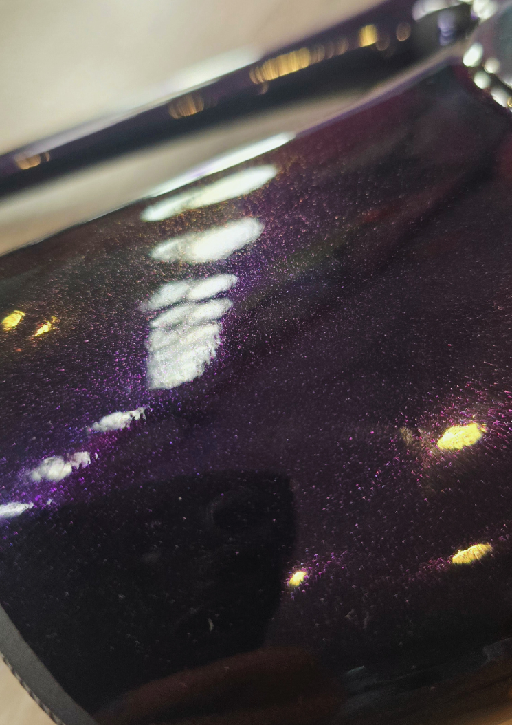 Protecteur de talons - série Standard Pleaser 8 inch - Purple Glitter