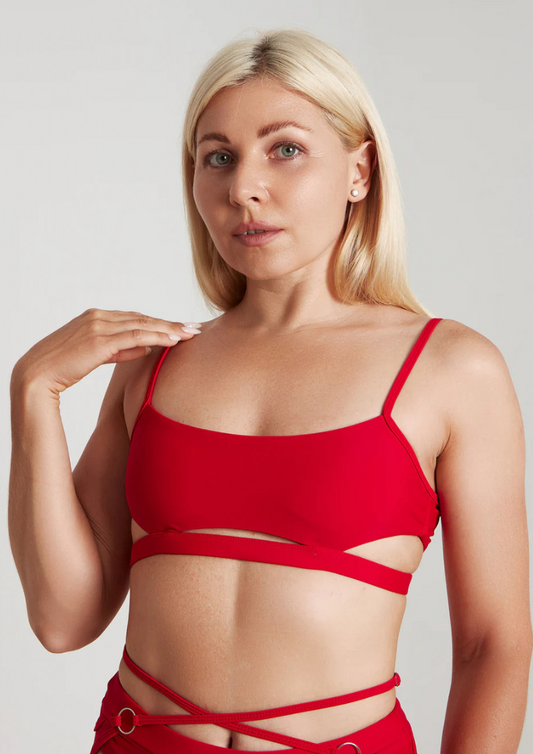 Tizzy top - Rouge